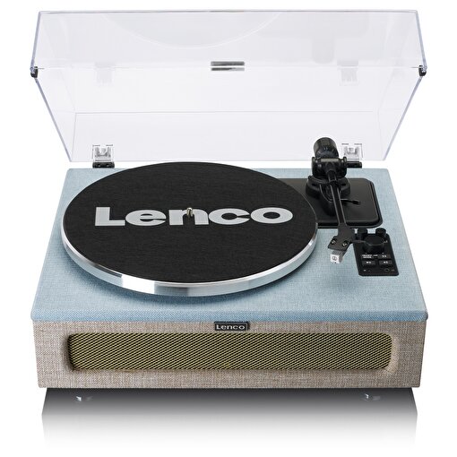 Lenco LS-440 BUBG Mavi Krem 4 Hoparlörlü Bluetoothlu Pikap Plak Çalar. ürün görseli