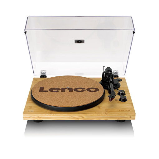Lenco LBT-335 BA Bluetoothlu Bambu Gövdeli Ortofon 2M Kırmızı Kartuşlu Pikap Plak Çalar. ürün görseli