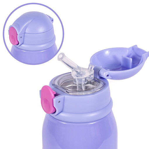 Milk&Moo Küçük Deniz Kızı Yedek Matara Kapağı ve Matara İçi Pipet. ürün görseli