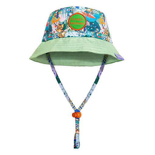 Milk&Moo Jungle Friends Ayarlanabilir Bebek Yazlık Şapkası 0-18 Ay. ürün görseli