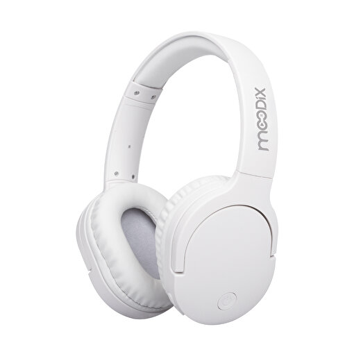 Moodix KO23BT1100W Bluetooth Kulaküstü Kulaklık Beyaz. ürün görseli