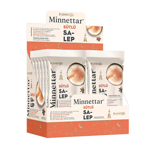 Picture of Mınnettar Instant Sahlep Single Serve 17 Gr x 12