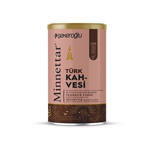 Picture of Mınnettar Turkish Coffee 250 Gr Tin Box