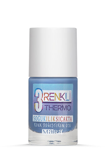 Picture of Mara Thermo Tricolour Nail Polish 11 Ml - Alaçati