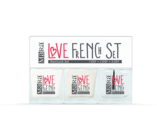 Picture of Mara Love French Manicure 3 Step - White - (Triple Single Cover)