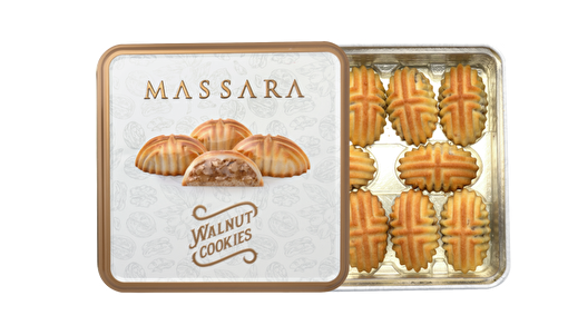 Picture of Massara Walnut Cookies (Metal Packaging) 200 g