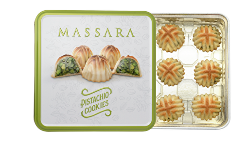 Picture of Massara Pistachio Cookies (Metal Packaging) 160 g