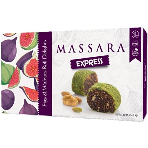 Picture of  Massara Express Figs & Walnuts Roll Delights