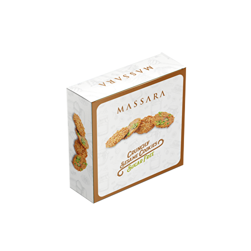 Picture of Massara Crunchy Sesame Cookies (Sugar Free) 200 g