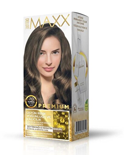 Picture of MAXX DELUXE PREMIUM HAIR DYE KIT 7.0