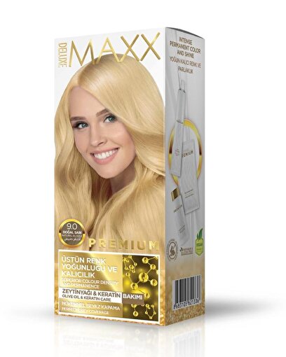 Picture of MAXX DELUXE PREMIUM HAIR DYE KIT 9.0