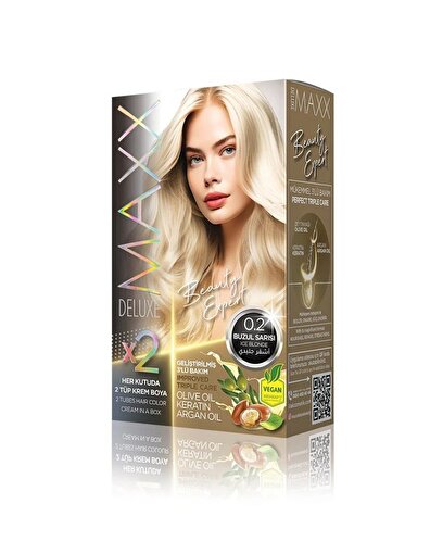 Picture of MAXX DELUXE BEAUTY EXPERT HAIR DYE KIT 0.2