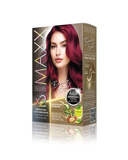 Picture of MAXX DELUXE BEAUTY EXPERT HAIR DYE KIT 4.65