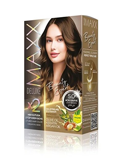 Picture of MAXX DELUXE BEAUTY EXPERT HAIR DYE KIT 5.0