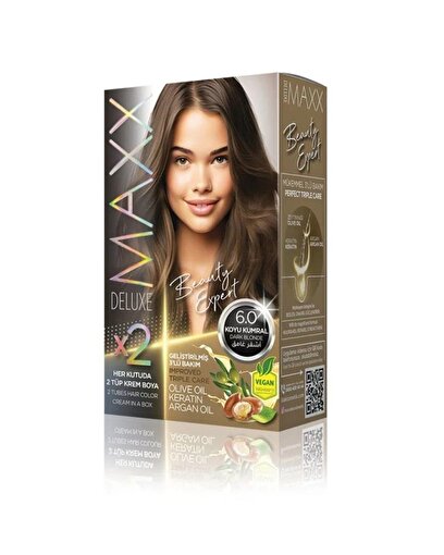 Picture of MAXX DELUXE BEAUTY EXPERT HAIR DYE KIT 6.0