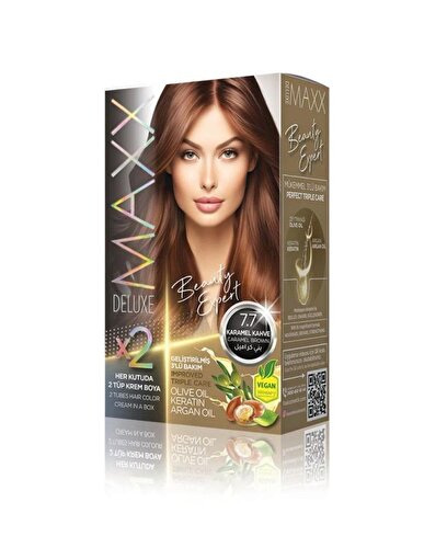 Picture of MAXX DELUXE BEAUTY EXPERT HAIR DYE KIT 7.7