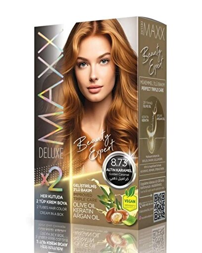 Picture of MAXX DELUXE BEAUTY EXPERT HAIR DYE KIT 8.73