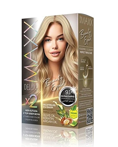 Picture of MAXX DELUXE BEAUTY EXPERT HAIR DYE KIT 9.1