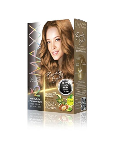 Picture of MAXX DELUXE BEAUTY EXPERT HAIR DYE KIT 8.37