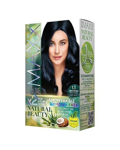 Picture of MAXX DELUXE AMMONIA FREE HAIR DYE KIT  1.1