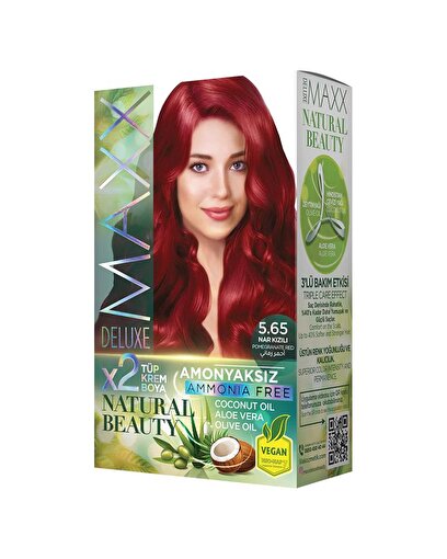 Picture of MAXX DELUXE AMMONIA FREE HAIR DYE KIT  5.65