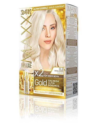 Picture of MAXX DELUXE GOLD HAIR DYE KIT 0.2