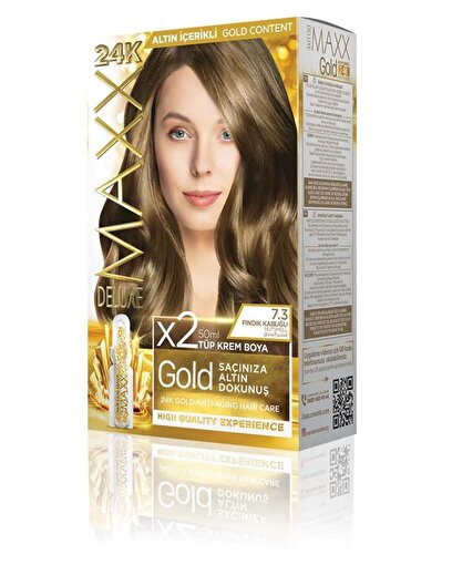 Picture of MAXX DELUXE GOLD HAIR DYE KIT 7.3