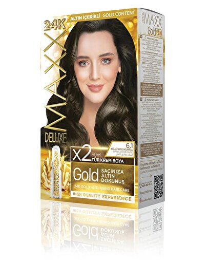 Picture of MAXX DELUXE GOLD HAIR DYE KIT 6.1