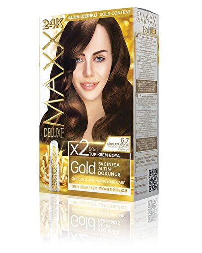 Picture of MAXX DELUXE GOLD HAIR DYE KIT 6.7