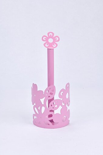 Picture of Mayer  Decorative Floral Paper Towel Holder Pink