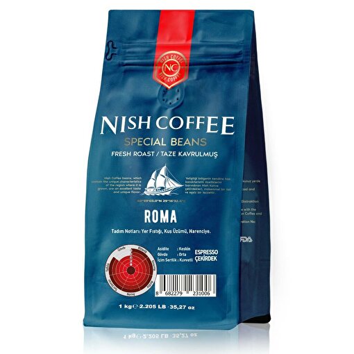 Nish Espresso Roma Kahve 1 Kg. ürün görseli