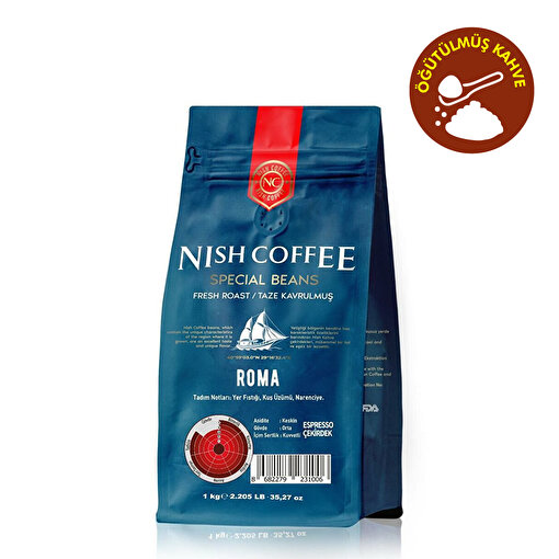 Nish Espresso Roma Kahve 1 Kg. ürün görseli