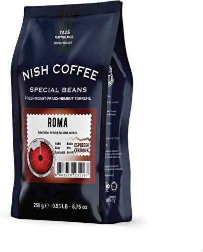 Nish Espresso Roma Kahve 250 gr. ürün görseli