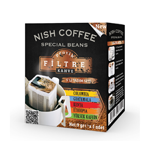 Picture of Nish Practical Filter Coffee 5 Set 9Gr X 5