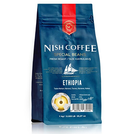 Nish Filtre Kahve Ethiopia 1 Kg. ürün görseli
