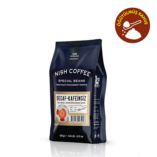 Nish Filtre Kahve Decaf Kafeinsiz 250 gr. ürün görseli