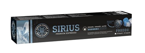 Picture of Sirius Premium Capsule Coffee, Freddo (Density No 7) 55 G