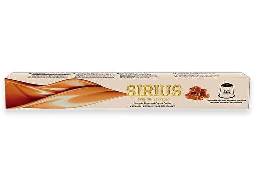 Sirius Premium Fındık Aromalı Kapsül Kahve 55 gr. ürün görseli