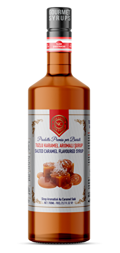 Picture of Nish Salt Caramel Flavored Syrup 700 Ml