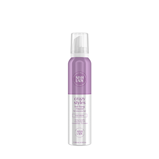 Picture of Nishlady Fixing Mousse 200 Ml Crazy Styles