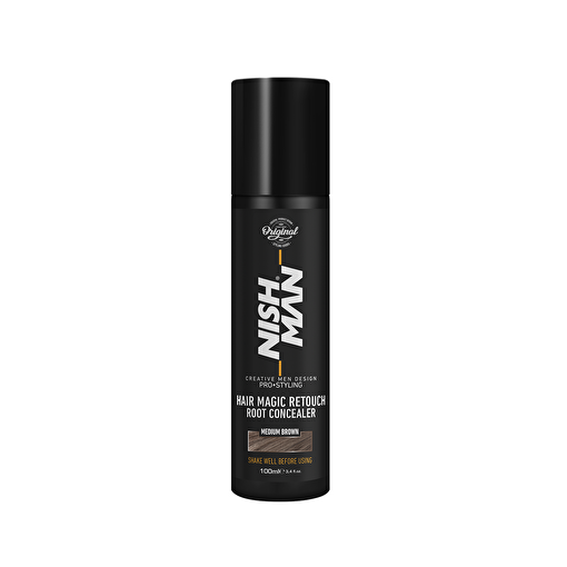 Picture of Nishman Hair Magic Retouch Root Concealer - Medium Brown