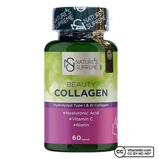 Picture of Nature’s Supreme Beauty Collagen 60 Tablets