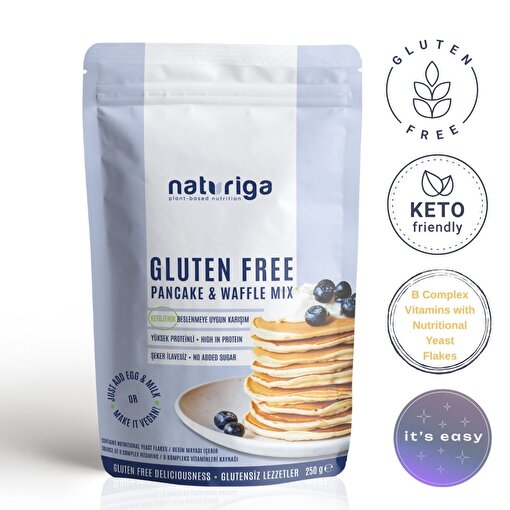 Picture of Naturiga Ketogenic / Gluten Free Pankcake Mix (250 Gr)