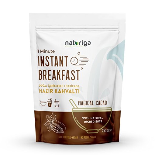 Picture of Naturiga Instant Breakfast / Cacao (250 Gr)