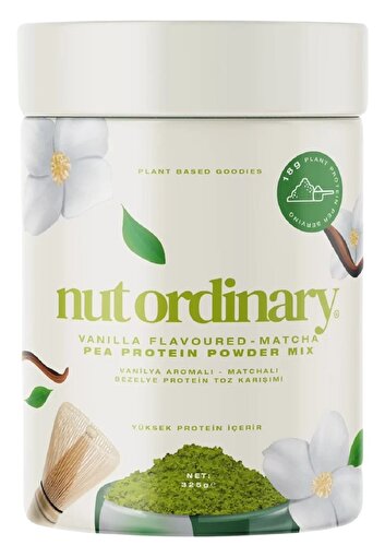 Nut Ordinary Vanilya Aromalı – Matchalı Bezelye Protein Toz Karışımı. ürün görseli