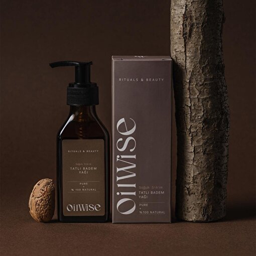 Picture of  Oilwise Nourishing and Softening Cold-Pressed Sweet Almond Oil 100 ml