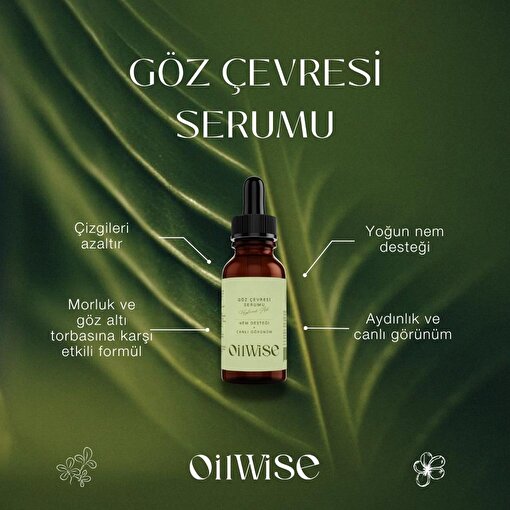 Oilwise Hyalüronik Asit Göz Çevresi Bakım Serumu 30 ml. ürün görseli