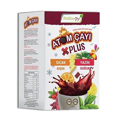Picture of Naturpy Atom Tea X Plus (Ready To Drınk Cubes) 150 gr