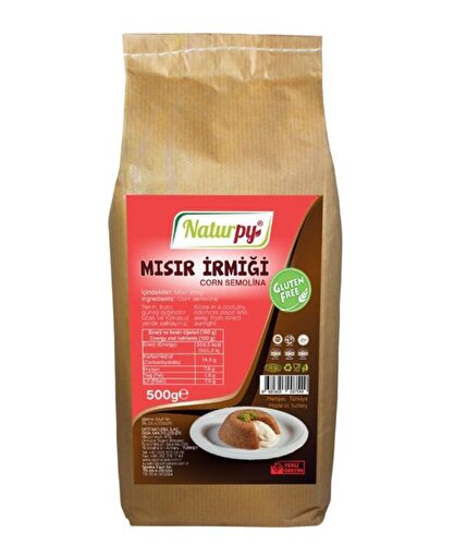 Picture of Naturpy Corn Semolına 500 gr