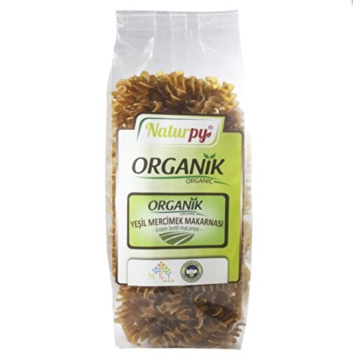 Picture of Naturpy Organic Green Lentil Fusilli Pasta 350 gr